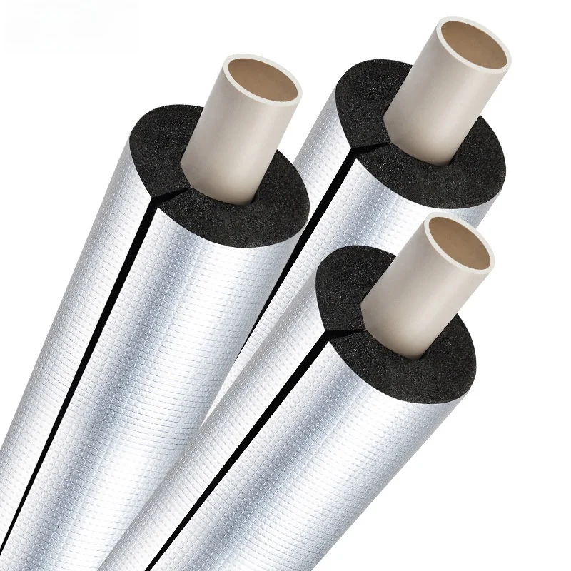 Pipe Insulation Foam - Selbstklebende Schaumstoffrohrisolierung im offenen Stil für