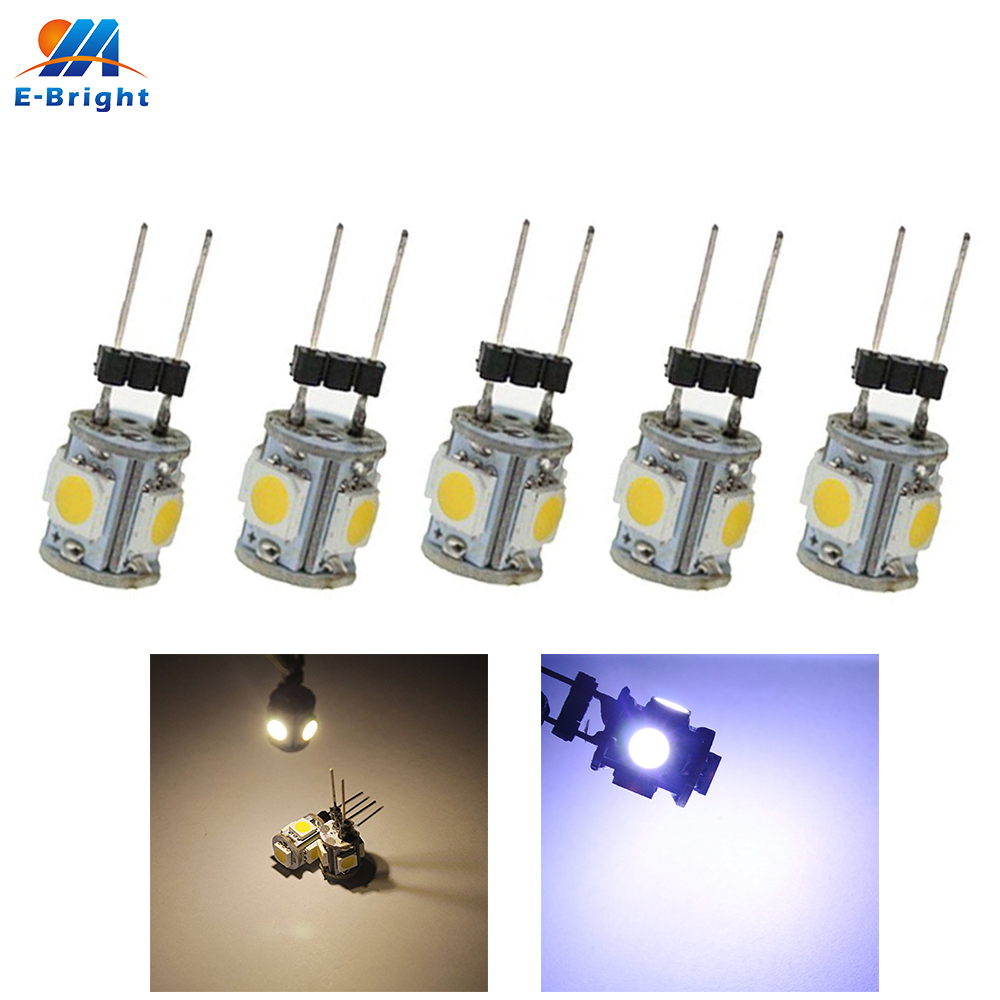 Home Improvement Mall - 10 Stück DC12V G4 5050 5