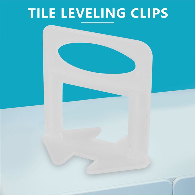 Tile Leveling Clip - A84X-Fliesen-Nivelliersystem-Clips 2mm - 400 Stück DIY-Fliesen-Nivellierer-Abstandhalter
