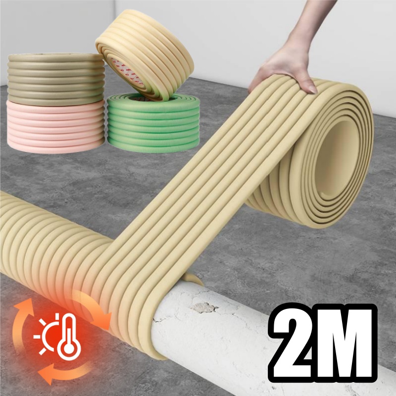 Pipe Insulation Foam - Selbstklebendes, dickes Schaumstoffrohr-Isolierband für die Frostschutzung