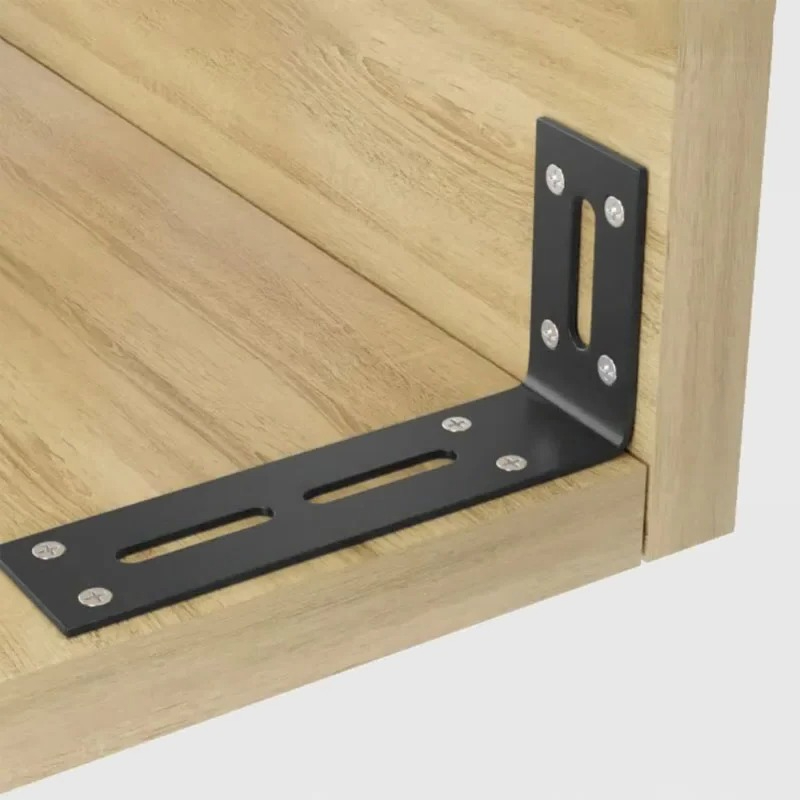 2 Stück schwarze 90-Grad-Halte – Home Improvement Mall Bewertung und Preis