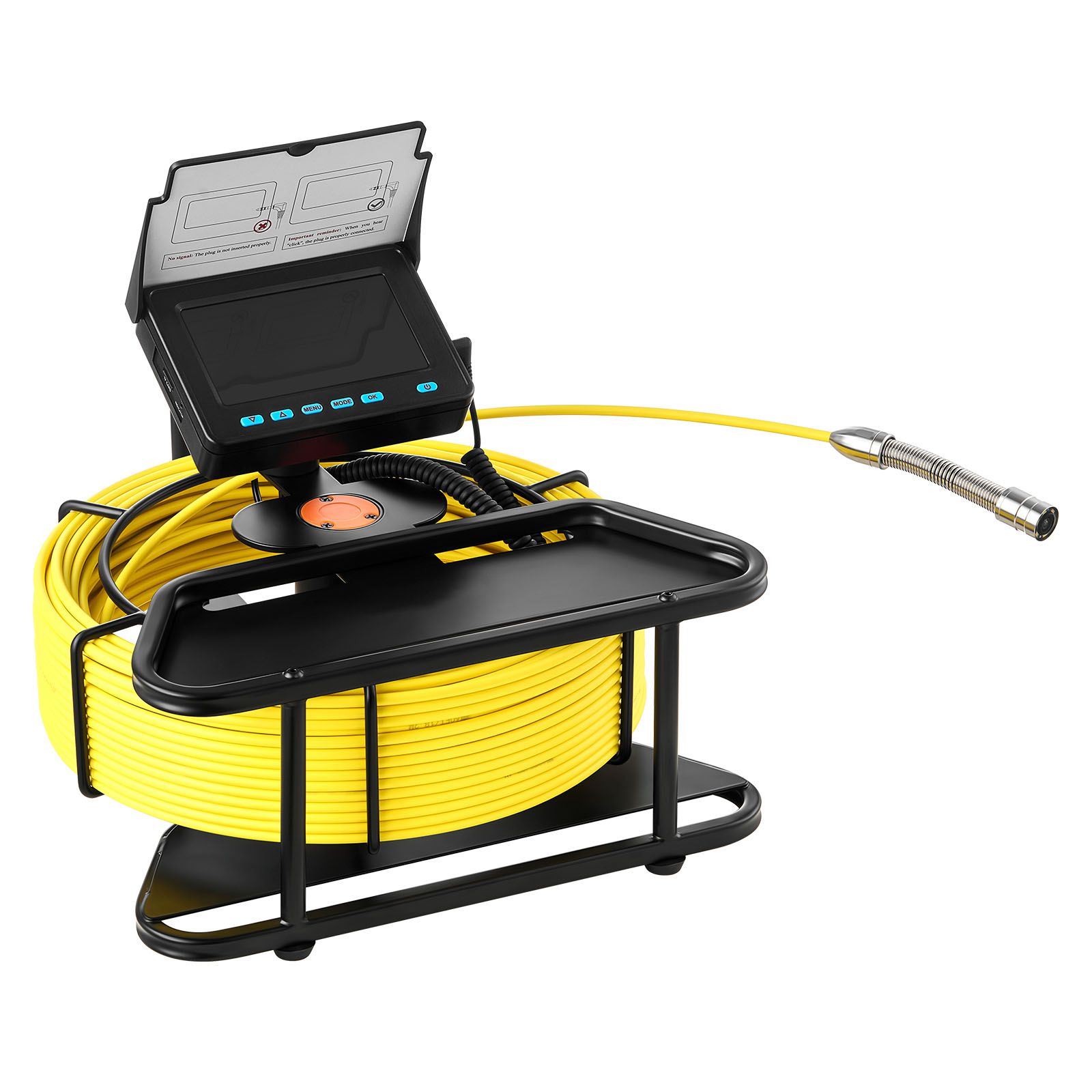 Kanalkamera, 98 ft/30m, 4,3 Zo – Plumbing Snake Drain Bewertung und Preis