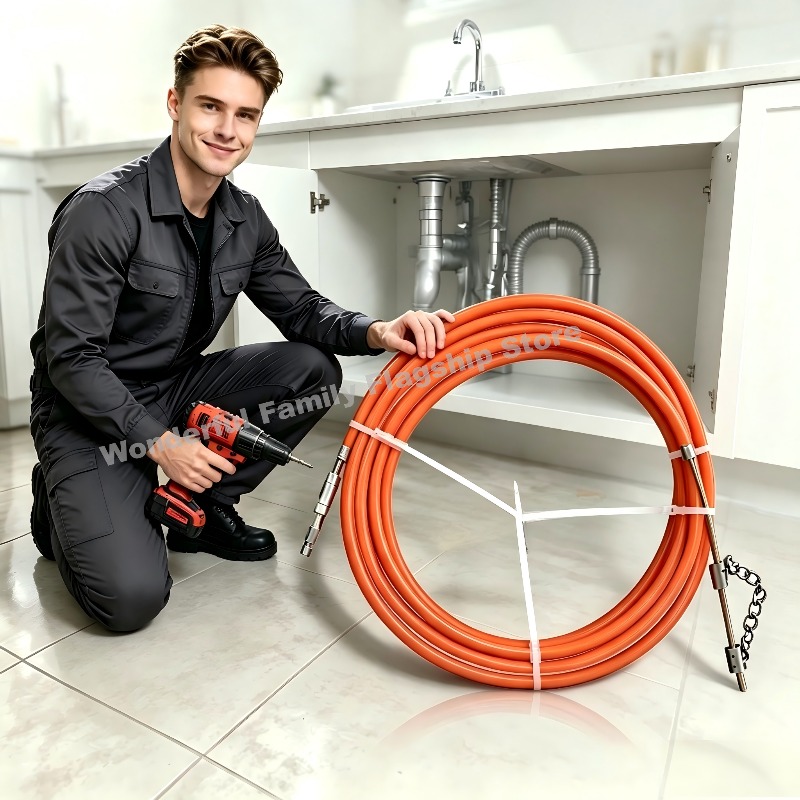 Flexibles Rohrreinigungsset -  – Plumbing Snake Drain Bewertung und Preis
