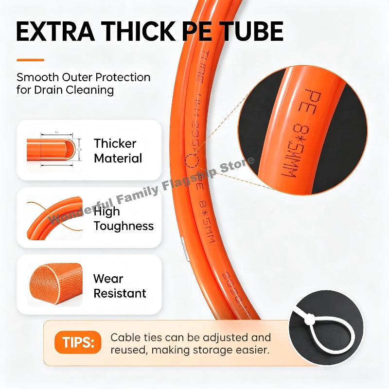 Flexibles Rohrreinigungsset -  – Plumbing Snake Drain Bewertung und Preis