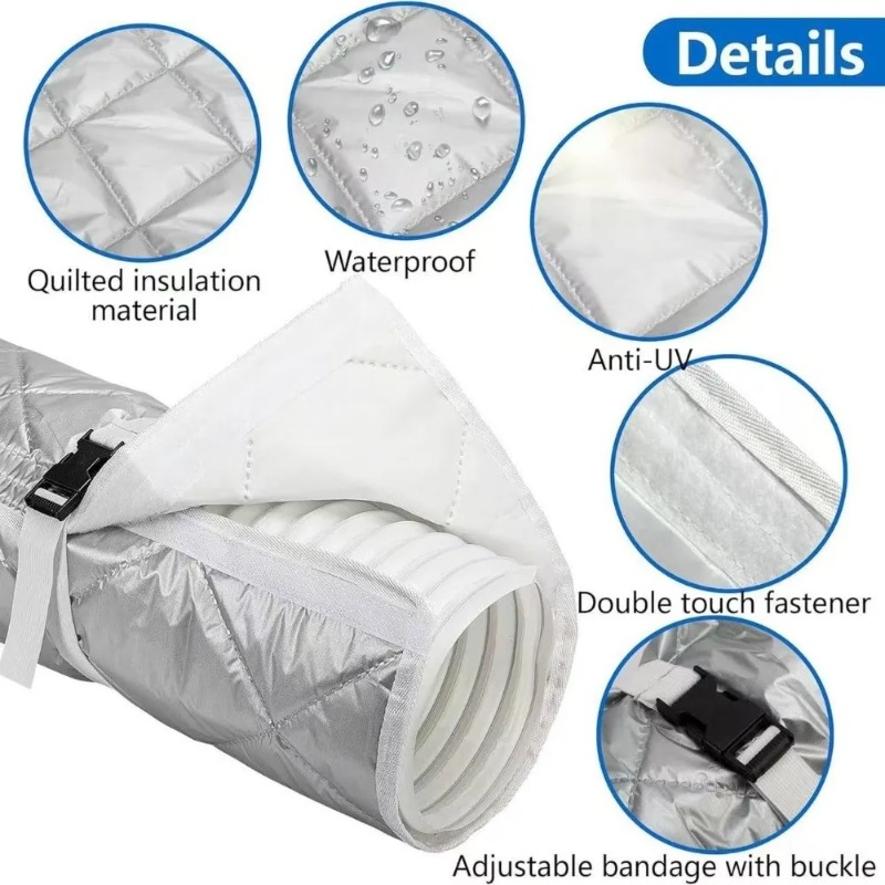 1 Stück Universelle Klimaanlag – Pipe Insulation Foam Bewertung und Preis