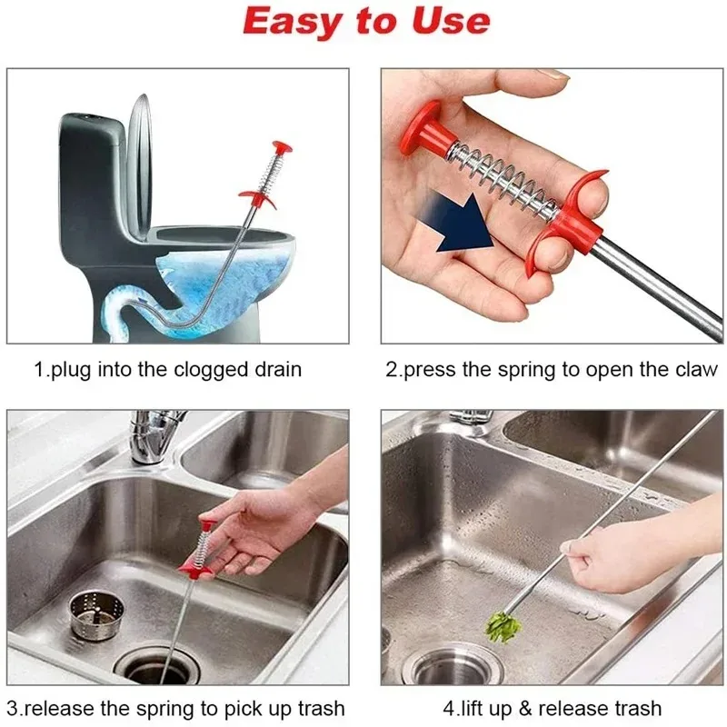 Flexible Feder Schlange Abflus – Plumbing Snake Drain Bewertung und Preis